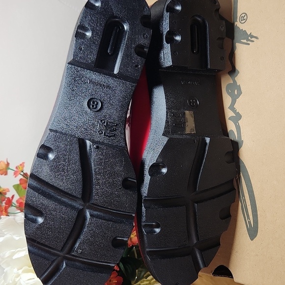 Seven7 Halifax Rain Bootie Red Size 8 - Picture 3 of 10